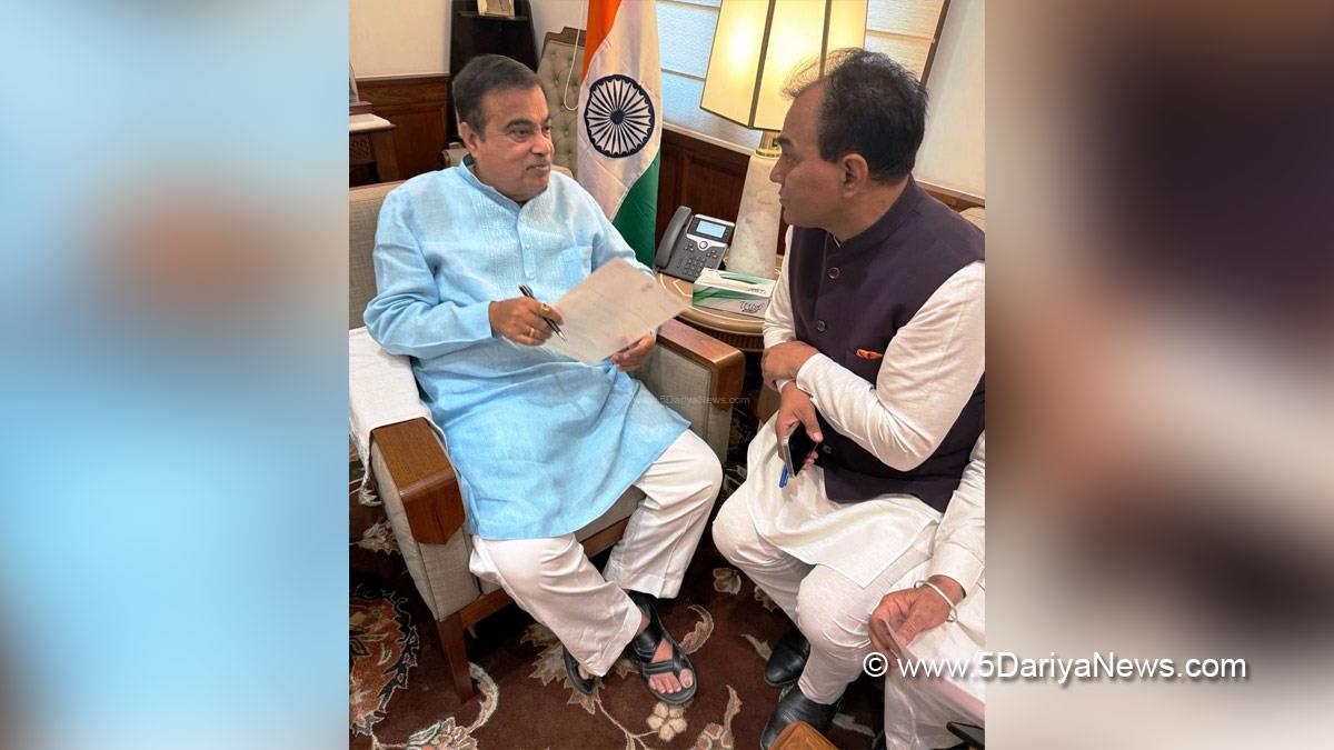 Raj Kumar Chabbewal, AAP, Aam Aadmi Party, Aam Aadmi Party Punjab, AAP Punjab, Nitin Gadkari, Nitin Jairam Gadkari, BJP, Bharatiya Janata Party, Union Minister of Road Transport 