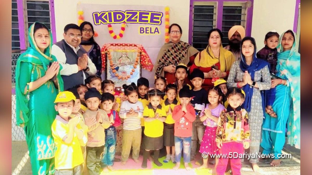 Kidzee School, Kidzee School Bela, School, Education, Saraswati Puja, Principal Neetu Sharma