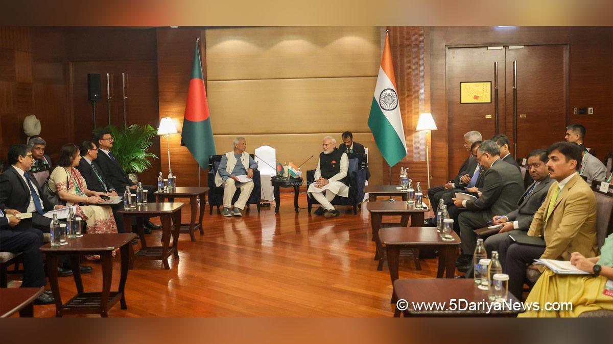 Narendra Modi, Modi, BJP, Bharatiya Janata Party, Prime Minister of India, Prime Minister, Narendra Damodardas Modi, 6th BIMSTEC Summit, BIMSTEC Summit, Bangkok Summit, Muhammad Yunus