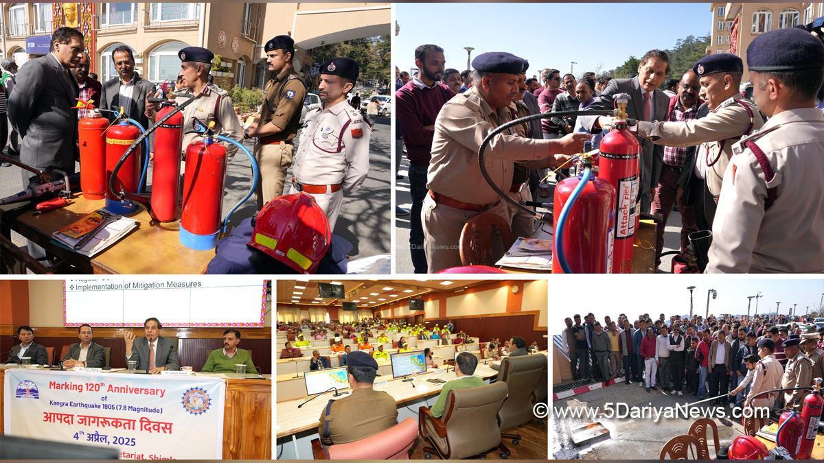 Chief Secretary Himachal Pradesh, Prabodh Saxena, Himachal Pradesh, Shimla, Chief Secretary Himachal
