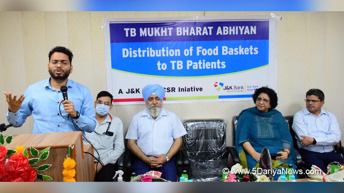 Sachin Kumar Vaishya, Jammu, Sachin Kumar Vaishay, Deputy Commissioner Jammu, Kashmir, Jammu And Kashmir, Jammu, District Administration Jammu, TB Mukt Bharat Abhiyan