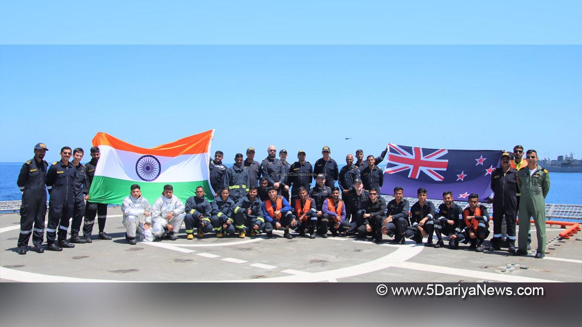 Military, Navy, Indian Navy, Combined Maritime Forces, CMF, Royal New Zealand Navy, INS Tarkash