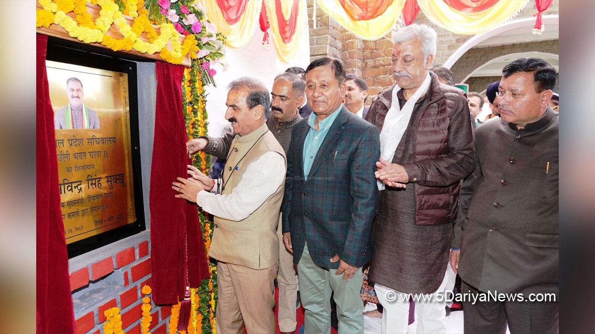 Sukhvinder Singh Sukhu, Himachal Pradesh, Himachal, Congress, Indian National Congress, Himachal Congress, Shimla, Chief Minister of Himachal Pradesh,Anirudh Singh, Sunder Singh Thakur, Naresh Chauhan, Jagat Singh Negi
