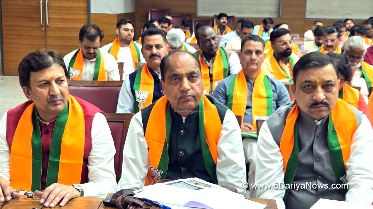 Jai Ram Thakur, Himachal Pradesh, Himachal, Bharatiya Janata Party, BJP, BJP Himachal, Shimla, BJP Himachal Pradesh,Suresh Kashyap
