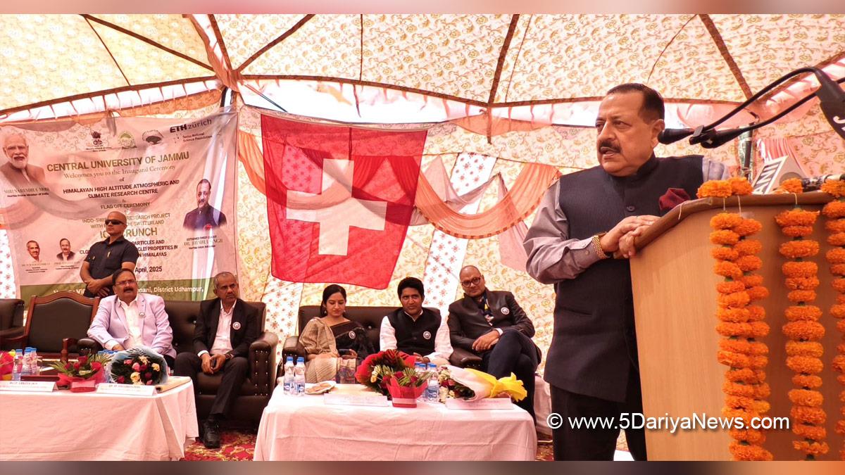 Dr Jitendra Singh, Bharatiya Janata Party, BJP, Satish Sharma, Srinagar, Jammu and Kashmir National Conference, National Conference, Kashmir, Jammu And Kashmir, Jammu, Saloni Rai, Udhampur, DDC Udhampur, District Development Commissioner Udhampur, Baseer ul Haq Chowdary