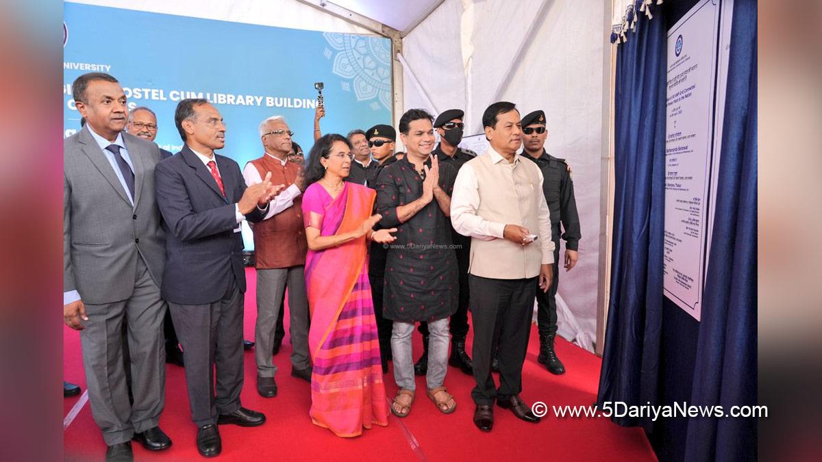 Sarbananda Sonowal, BJP, Bharatiya Janata Party, Union Minister of Ports Shipping and Waterways, Ministry of Ports Shipping and Waterways, Indian Maritime University, IMU