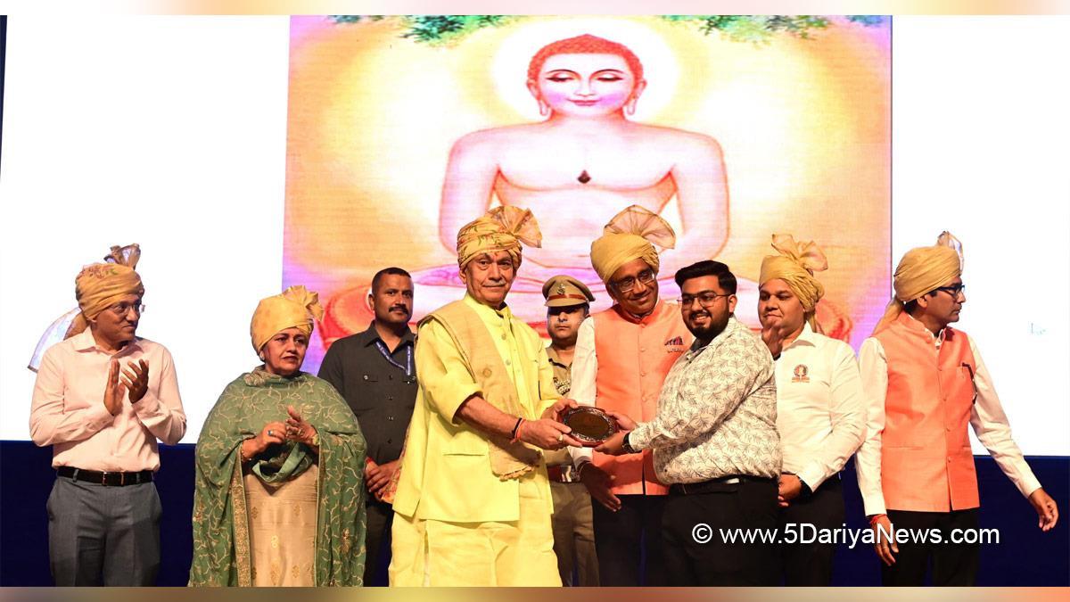 Manoj Sinha, Lieutenant Governor JK, Raj Bhavan, Jammu, Srinagar, Kashmir, Jammu And Kashmir, Mahavir Jayanti