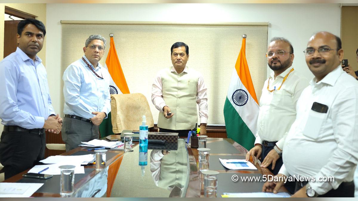 Sarbananda Sonowal, BJP, Bharatiya Janata Party, Union Minister of Ports Shipping and Waterways, Ministry of Ports Shipping and Waterways, Inland Waterways Authority of India, IWAI, National Waterways