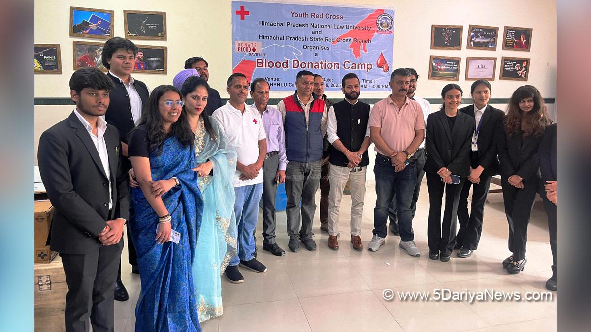 Blood Camp, Blood Donation Camp, Dr Sanjeev Kumar, Himachal Pradesh State Red Cross Society, Shimla, Himachal Pradesh