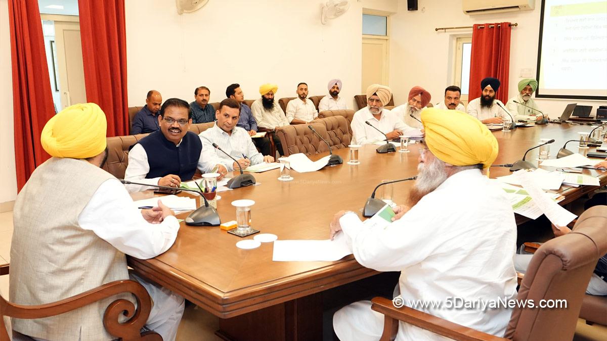 Bhagwant Mann, Bhagwant Singh Mann, AAP, Aam Aadmi Party, Aam Aadmi Party Punjab, AAP Punjab, Government of Punjab, Punjab Government, Punjab, Chief Minister Of Punjab, Gurmeet Singh Khudian, KAP Sinha,  Chief Secretary Punjab