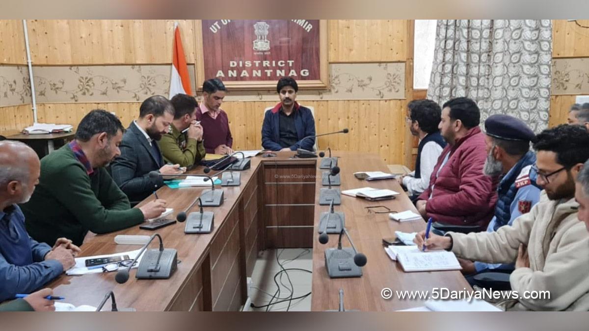 Syeed Fakhrudin Hamid, Anantnag, DDC Anantnag, Deputy Commissioner, S F Hamid, Kashmir, Jammu And Kashmir, Jammu, District Administration Anantnag