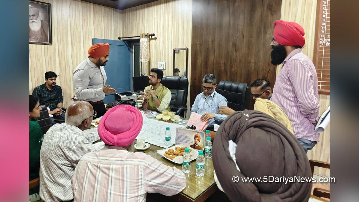 Sagar Setia, DC Moga, Deputy Commissioner Moga, Moga, Vaibhav Maheshwari,Punjab Development Commission