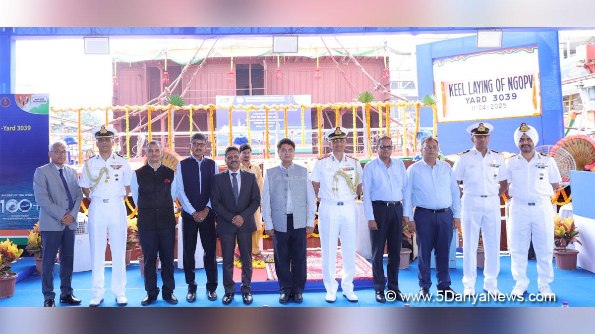 Military, Navy, Indian Navy, Generation Offshore Patrol Vessel, Kolkata, Goa Shipyard Ltd