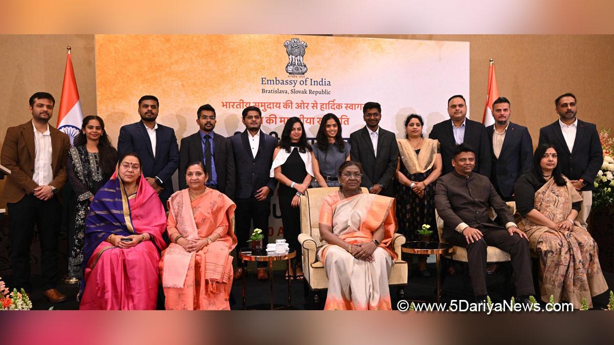 Droupadi Murmu, President of India, President, Indian President, Rashtrapati, Dhaval Patel, Nimuben Jayantibhai Bambhaniya, Sandhya Ray