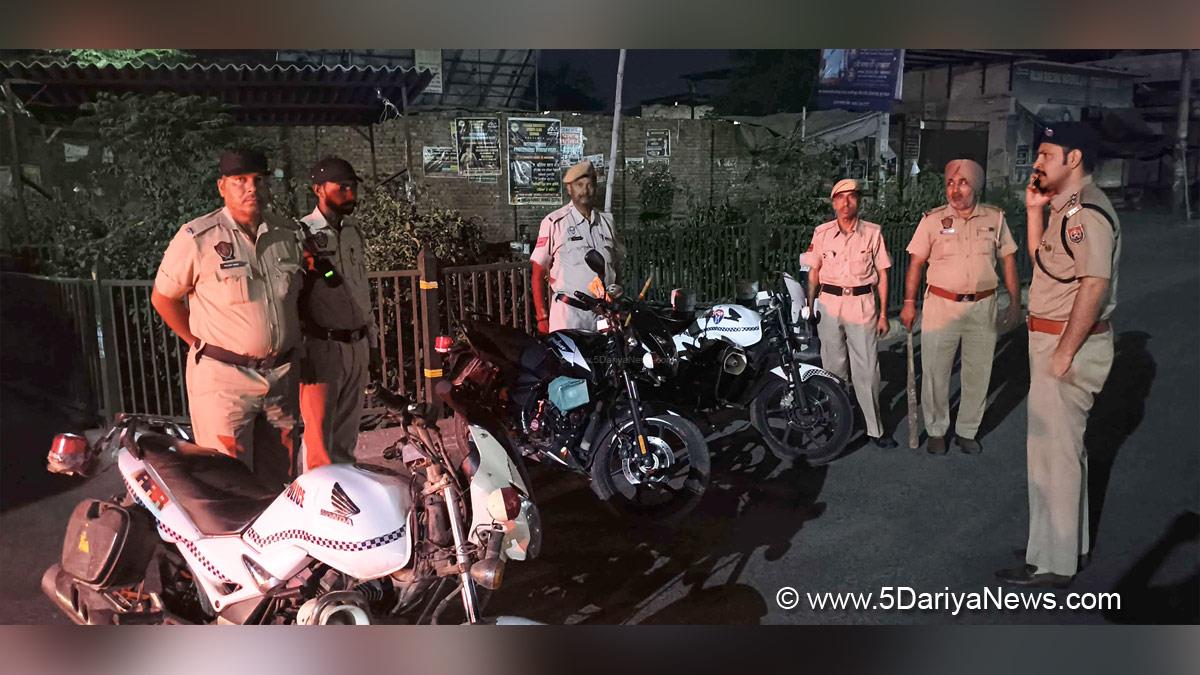 Crime News Punjab, Punjab Police, Police, Crime News, Fazilka Police, Fazilka, Night Domination Operation