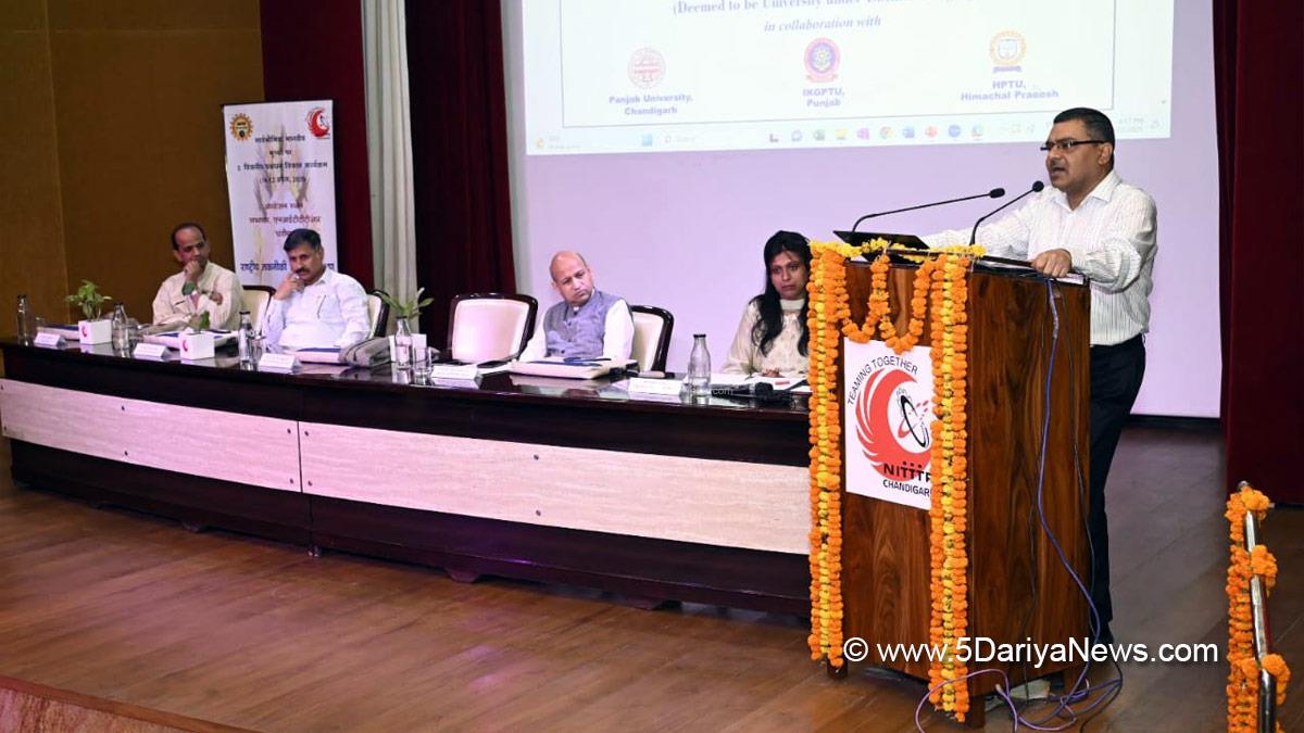 Vivek Pratap Singh, NITTTR Chandigarh, Universal Human Values, Prof Shashi Kumar Dhiman, Himachal Pradesh Technical University Hamirpur, Panjab University Chandigarh, IK Gujral Punjab Technical University Jalandhar