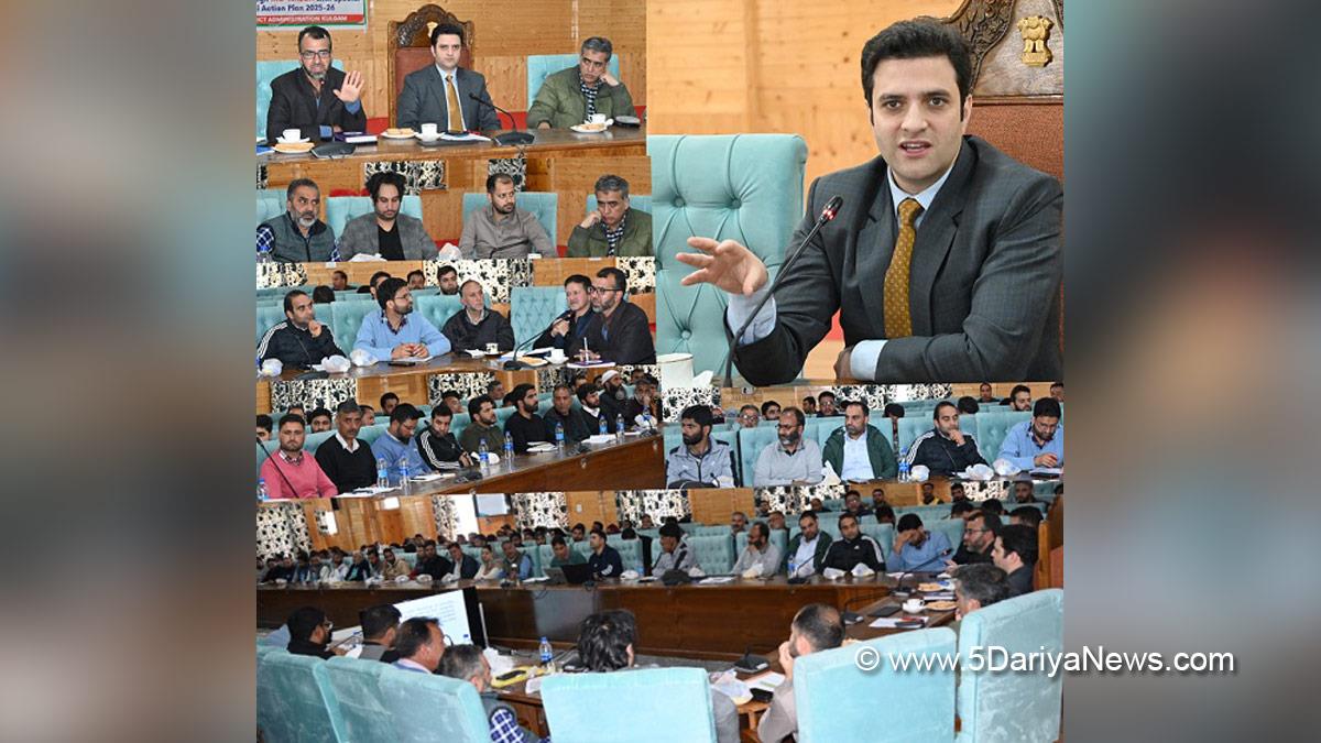 Athar Aamir Khan, Kulgam, Deputy Commissioner Kulgam, Kashmir, Jammu And Kashmir, Jammu, District Administration Kulgam, Mahatma Gandhi National Rural Employment Guarantee Act, MGNREGA