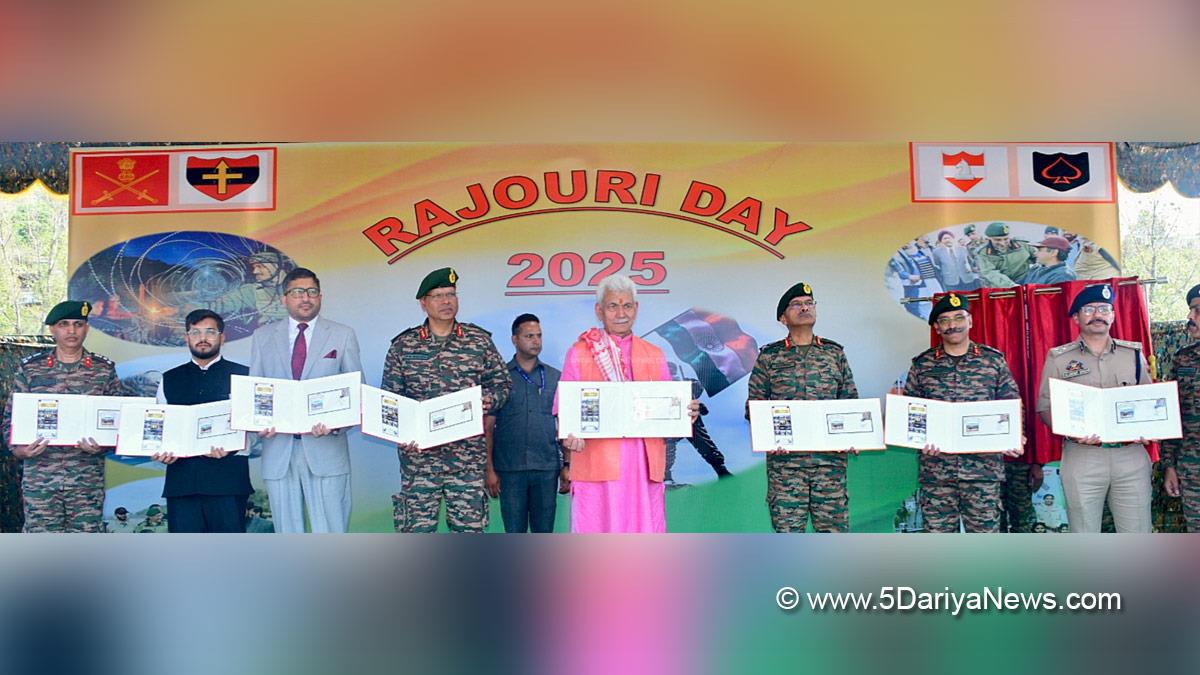 Manoj Sinha, Lieutenant Governor JK, Raj Bhavan, Jammu, Srinagar, Kashmir, Jammu And Kashmir, Rajouri Day, Indian Army