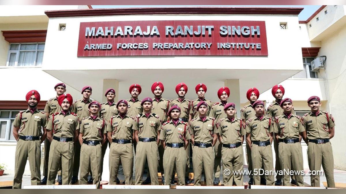 Military, Maharaja Ranjit Singh Armed Forces Preparatory Institute, MRSAFPI, Sahibzada Ajit Singh Nagar, National Defence Academy 