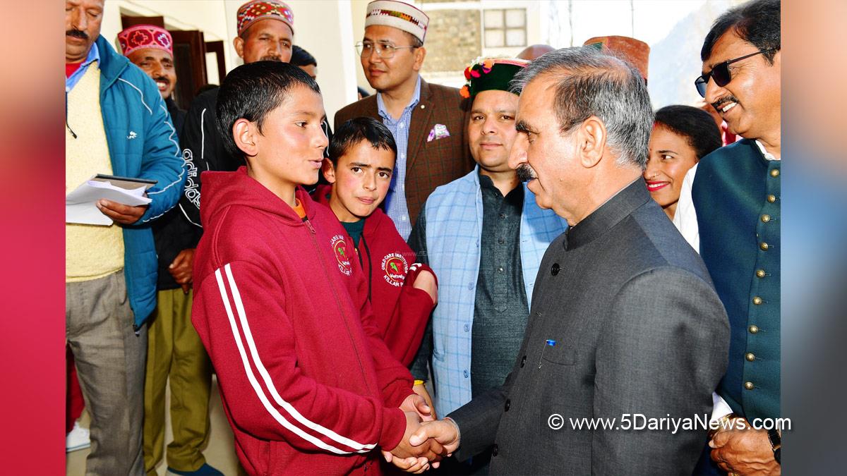 Sukhvinder Singh Sukhu, Himachal Pradesh, Himachal, Congress, Indian National Congress, Himachal Congress, Shimla, Chief Minister of Himachal Pradesh, Chamba