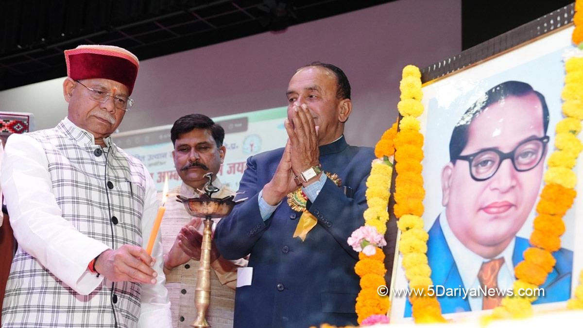 Shiv Pratap Shukla, Himachal Pradesh, Himachal, Bharatiya Janata Party, BJP, BJP Himachal, Shimla, Raj Bhawan, Solan, Dr BR Ambedkar, Dr Bhim Rao Ambedkar