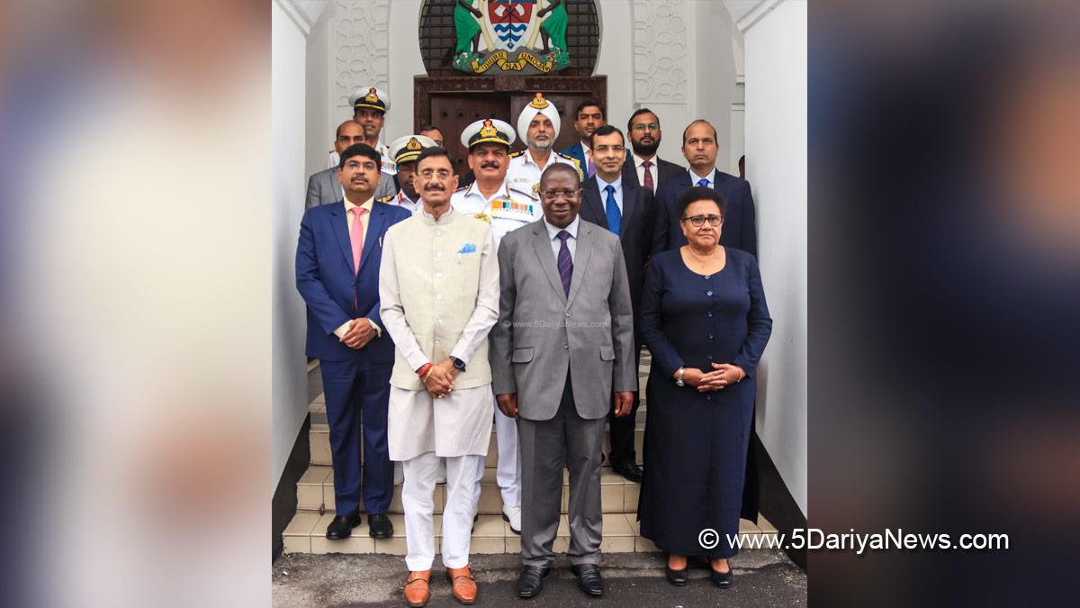 Sanjay Seth, Bharatiya Janata Party, BJP, Vice President of Tanzania, Philip Isdor Mpang, Dr Stergomena Lawrence Tax