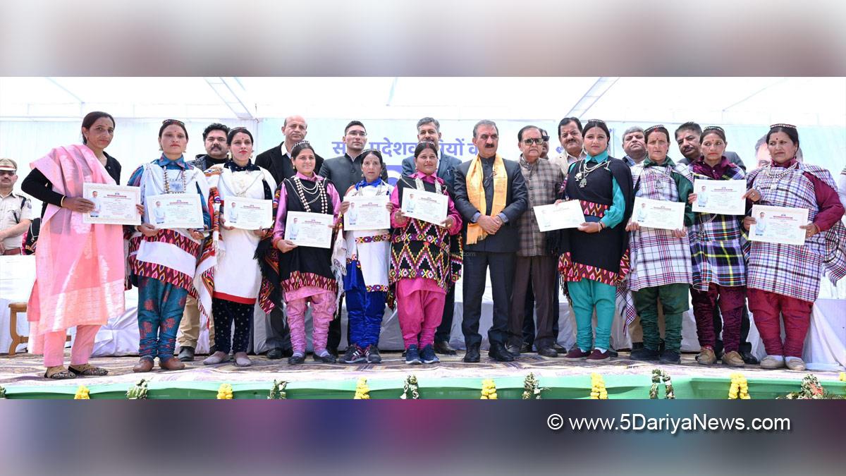 Sukhvinder Singh Sukhu, Himachal Pradesh, Himachal, Congress, Indian National Congress, Himachal Congress, Shimla, Chief Minister of Himachal Pradesh, Kuldeep Singh Pathania,Sunder Singh Thakur,Mukesh Repswal, Pyari Behna Sukh Samman Nidhi Yojana, Chamba