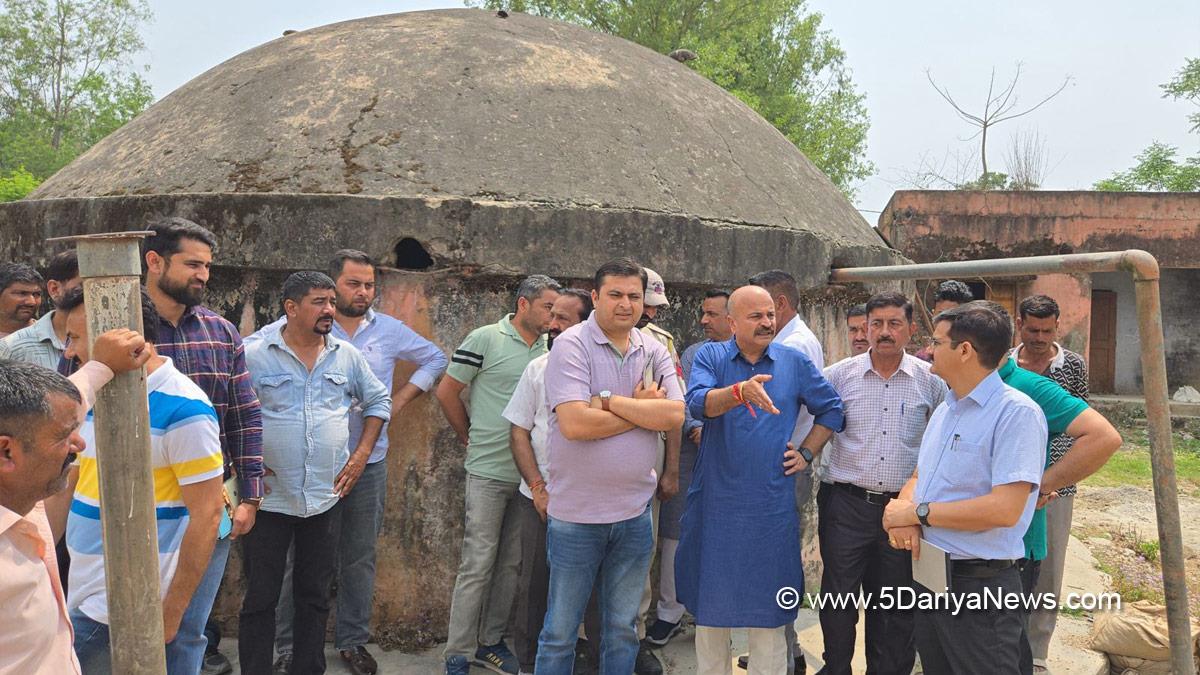 Yudhvir Sethi, Jammu And Kashmir, Kashmir, Jammu, Bharatiya Janata Party, BJP, BJP JK, Jal Jeevan Mission