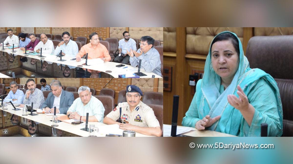 Sakeena Masood, Sakeena Itoo, Jammu and Kashmir National Conference, National Conference, Kashmir, Jammu And Kashmir, Jammu, Vishesh Mahajan, Vishesh Paul Mahajan, Transport Commissioner JK