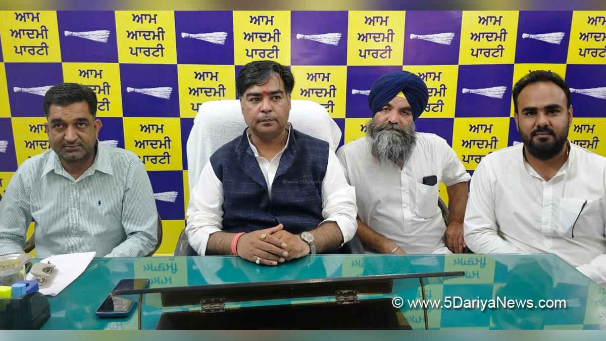 Amandeep Singh Goldy Musafir, Amandeep Singh Goldy, Balluana,  Fazilka, Abohar, AAP, Aam Aadmi Party, Aam Aadmi Party Punjab, AAP Punjab
