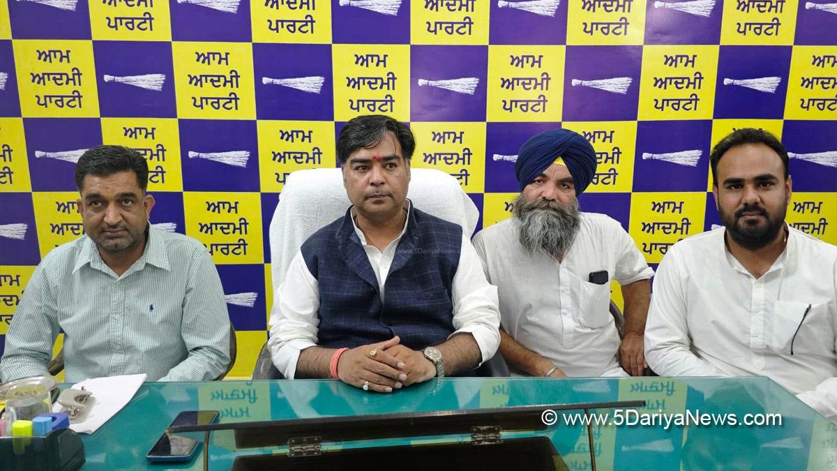 Amandeep Singh Goldy Musafir, Amandeep Singh Goldy, Balluana,  Fazilka, Abohar, AAP, Aam Aadmi Party, Aam Aadmi Party Punjab, AAP Punjab