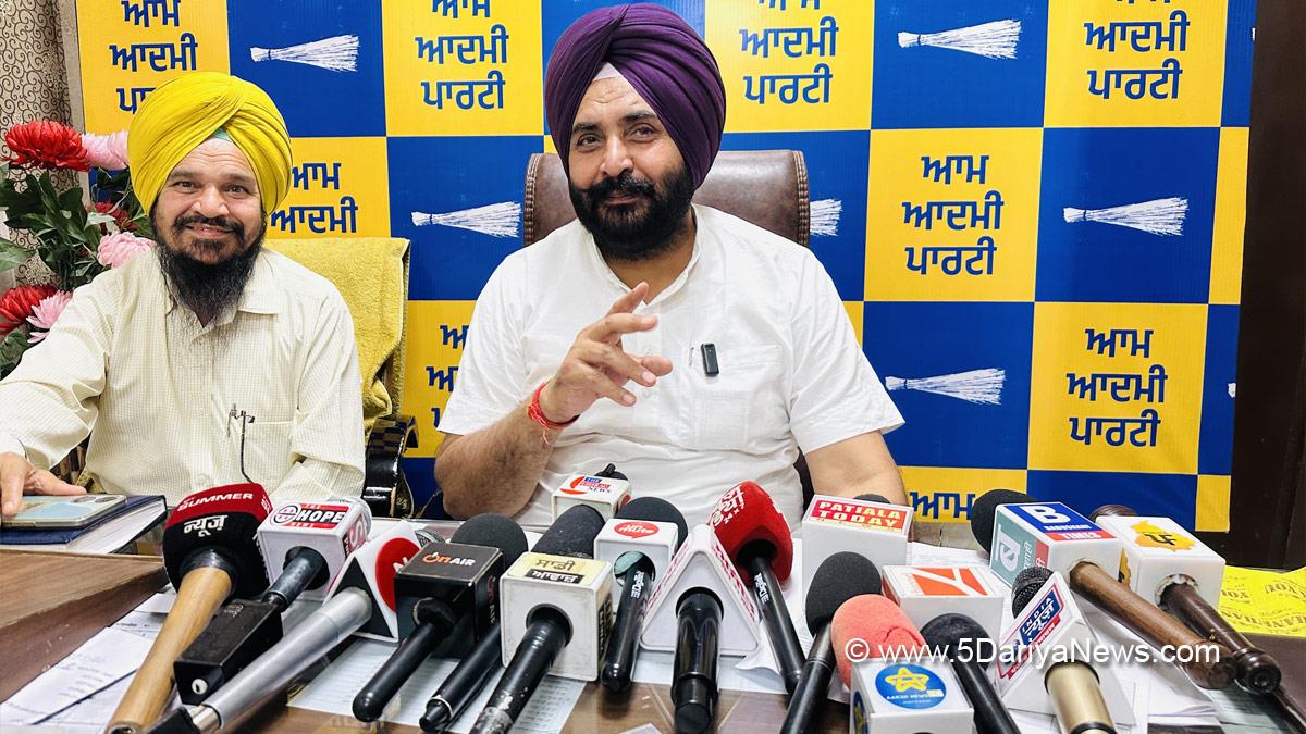 Harmeet Singh Pathanmajra, Sanour, AAP, Aam Aadmi Party, Aam Aadmi Party Punjab, AAP Punjab