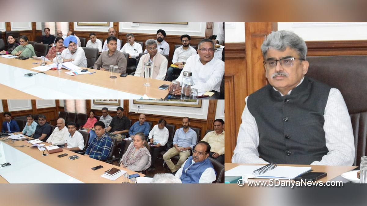 Atal Dulloo, Kashmir, Jammu And Kashmir, Jammu, Chief Secretary Kashmir, State Level Steering Committee, SLSC