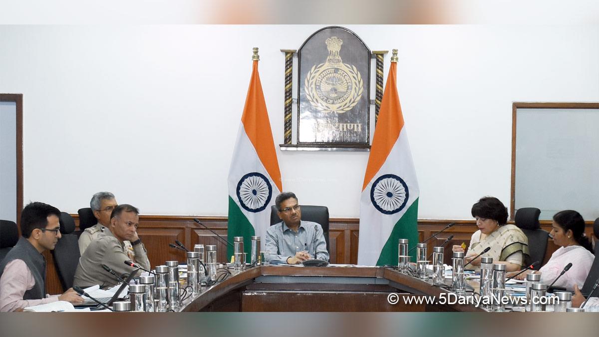 Anurag Rastogi, Chief Secretary Haryana, Haryana, Narco Coordination Centre, NCORD, Dr Sumita Misra