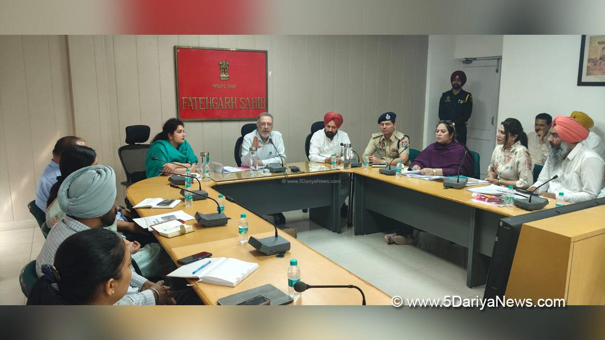 Dr Balbir Singh, Patiala, AAP, Aam Aadmi Party, Aam Aadmi Party Punjab, AAP Punjab, Government of Punjab, Punjab Government, Dr Sona Thind, DC Fatehgarh Sahib, Fatehgarh Sahib, Deputy Commissioner Fatehgarh Sahib, Lakhbir Singh Rai