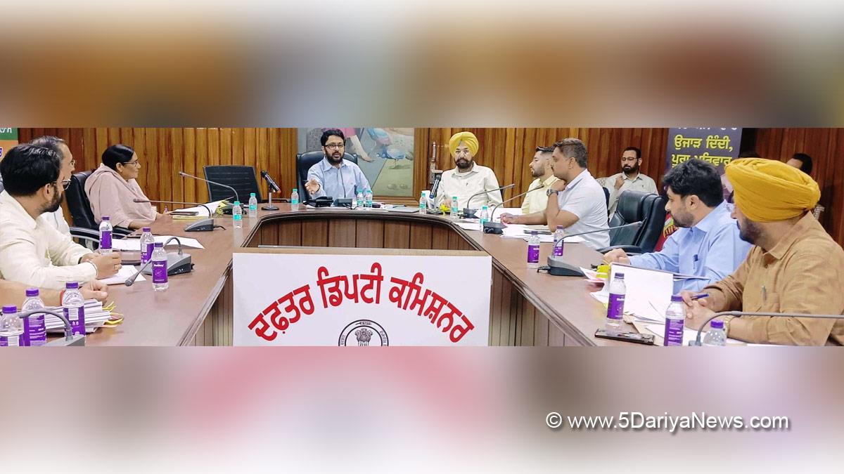Abhijit Kaplish, DC Sri Mukatsar Sahib, Sri Mukatsar Sahib, Deputy Commissioner Sri Mukatsar Sahib