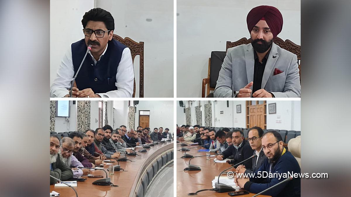 Syeed Fakhrudin Hamid, Anantnag, DDC Anantnag, Deputy Commissioner, S F Hamid, Kashmir, Jammu And Kashmir, Jammu, District Administration Anantnag, Charandeep Singh, Labour Commissioner JK