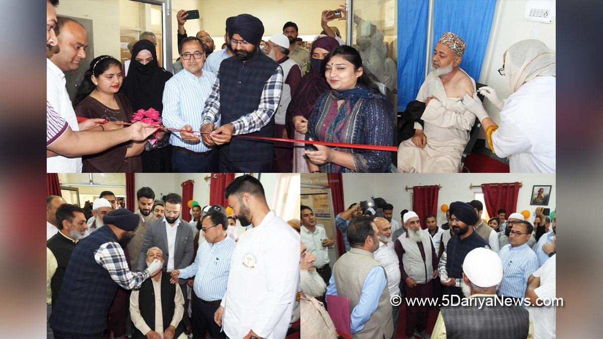 Harvinder Singh, Doda, Deputy Commissioner Doda, Kashmir, Jammu And Kashmir, Jammu, District Administration Doda, Haj Pilgrims Vaccination Camp 2025, Government Medical College Doda
