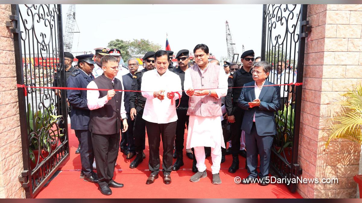 Sarbananda Sonowal, BJP, Bharatiya Janata Party, Union Minister of Ports Shipping and Waterways, Ministry of Ports Shipping and Waterways, Mumbai International Cruise Terminal, MICT, Shantanu Thakur