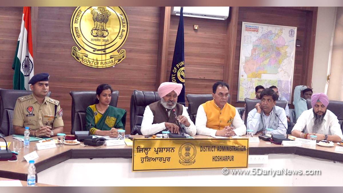 Harpal Singh Cheema, Advocate Harpal Singh Cheema, AAP, Aam Aadmi Party, Aam Aadmi Party Punjab, AAP Punjab, Government of Punjab, Punjab Government, Bram Shanker Jimpa, Karambir Singh Ghuman, Raj Kumar Chabbewal, Aashika Jain, DC Hoshiarpur, Deputy Commissioner Hoshiarpur, Hoshiarpur, Anti Drug Mission, Drive Against Drugs, Comprehensive Action against Drug Abuse, CADA, Nasha Mukt Bharat Abhiyan, War Against Drugs, Yudh Nashian Virudh