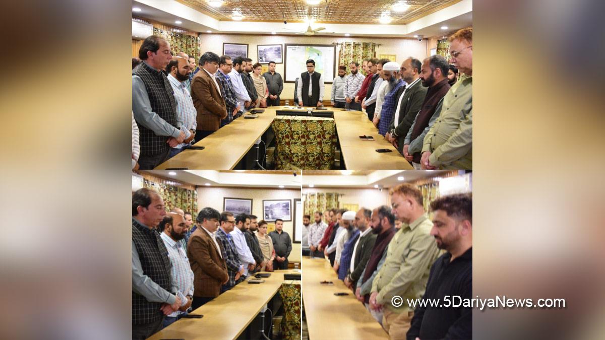 Dr Owais Ahmad, Dr Owais Ahmed, Srinagar Municipal Corporation, SMC, Srinagar, Kashmir, Jammu And Kashmir, Jammu, Pahalgam Terror Attack, Pahalgam Terror Attack Victims