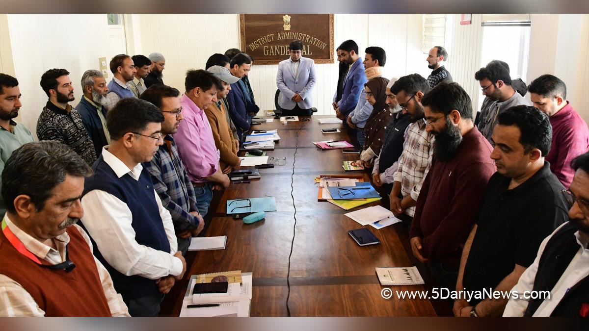 Jatin Kishore, Ganderbal, Deputy Commissioner Ganderbal, Kashmir, Jammu And Kashmir, Jammu, District Administration Ganderbal, Pahalgam Terror Attack, Pahalgam Terror Attack Victims
