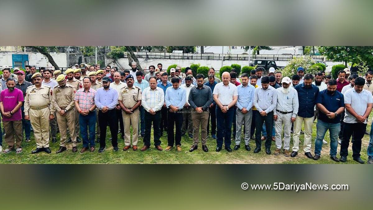 Abhishek Sharma, Rajouri, DDC Rajouri, District Development Commissioner Rajouri, Kashmir, Jammu And Kashmir, Jammu, District Administration Rajouri, Pahalgam Terror Attack, Pahalgam Terror Attack Victims
