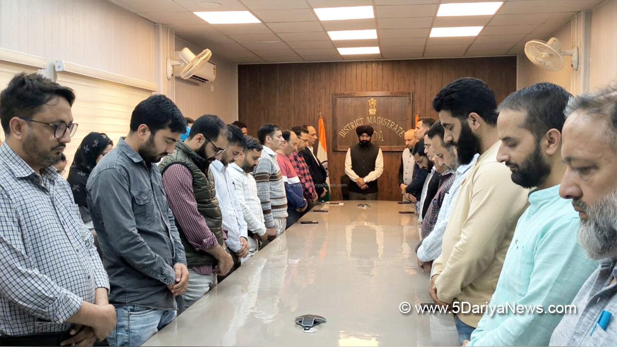Harvinder Singh, Doda, Deputy Commissioner Doda, Kashmir, Jammu And Kashmir, Jammu, District Administration Doda, Pahalgam Terror Attack, Pahalgam Terror Attack Victims