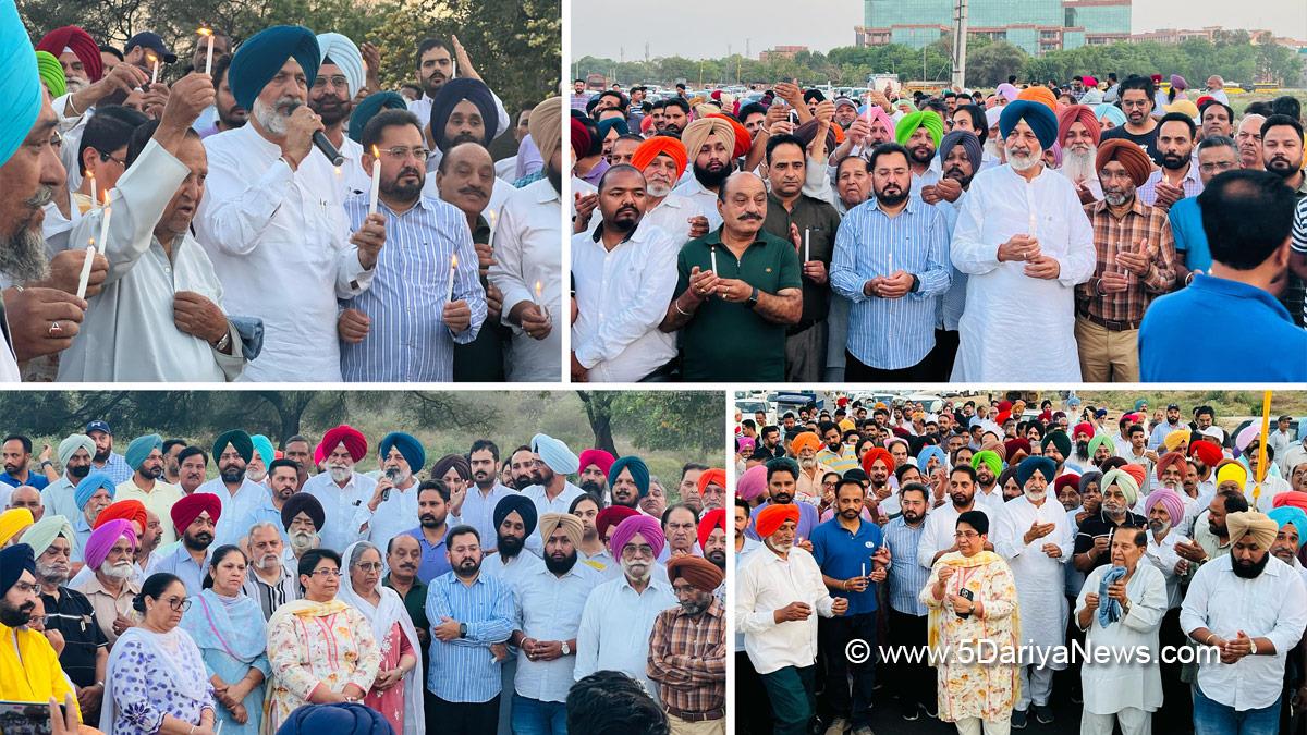 Balbir Singh Sidhu, Punjab Pradesh Congress Committee, Congress, Punjab Congress, Protest, Agitation, Demonstration