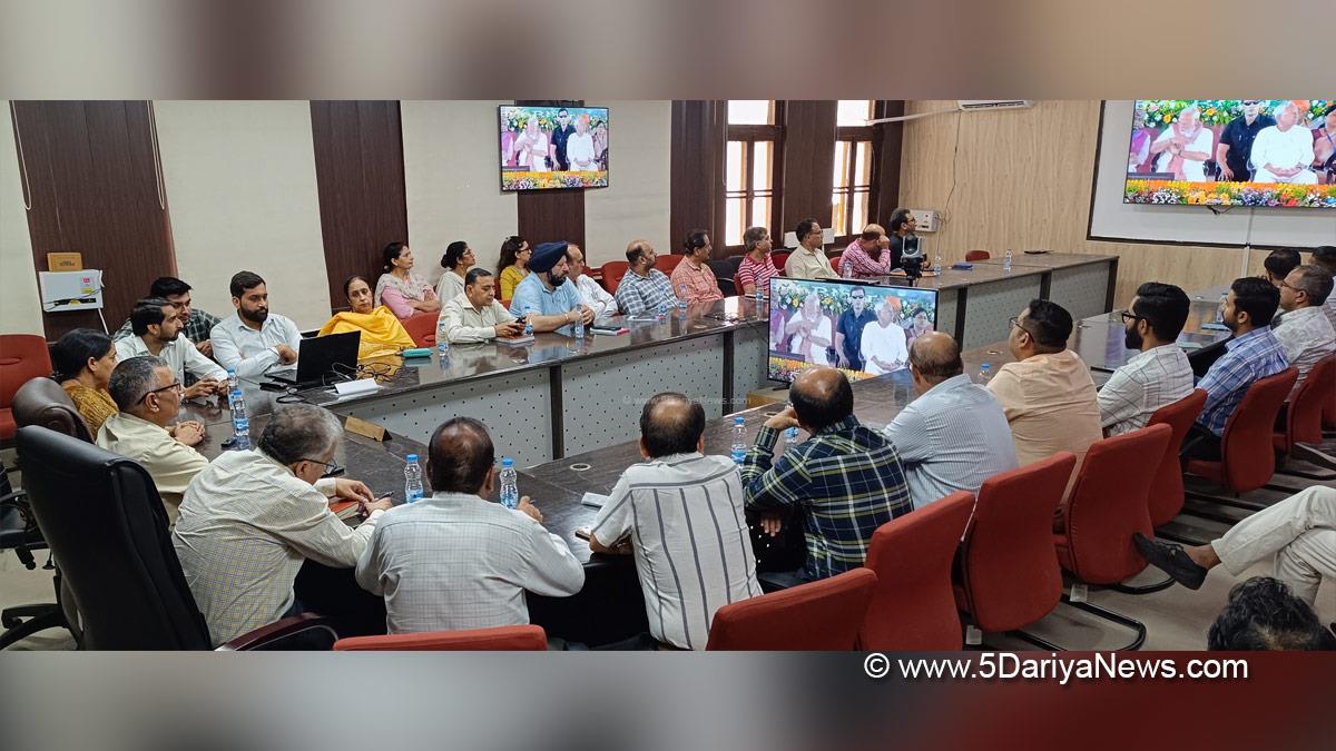 Rajesh Sharma, Rajesh Kumar Sharma, Samba, Deputy Commissioner Samba, Kashmir, Jammu And Kashmir, Jammu, District Administration Samba, National Panchayati Raj Day, National Panchayati Raj Day 2025