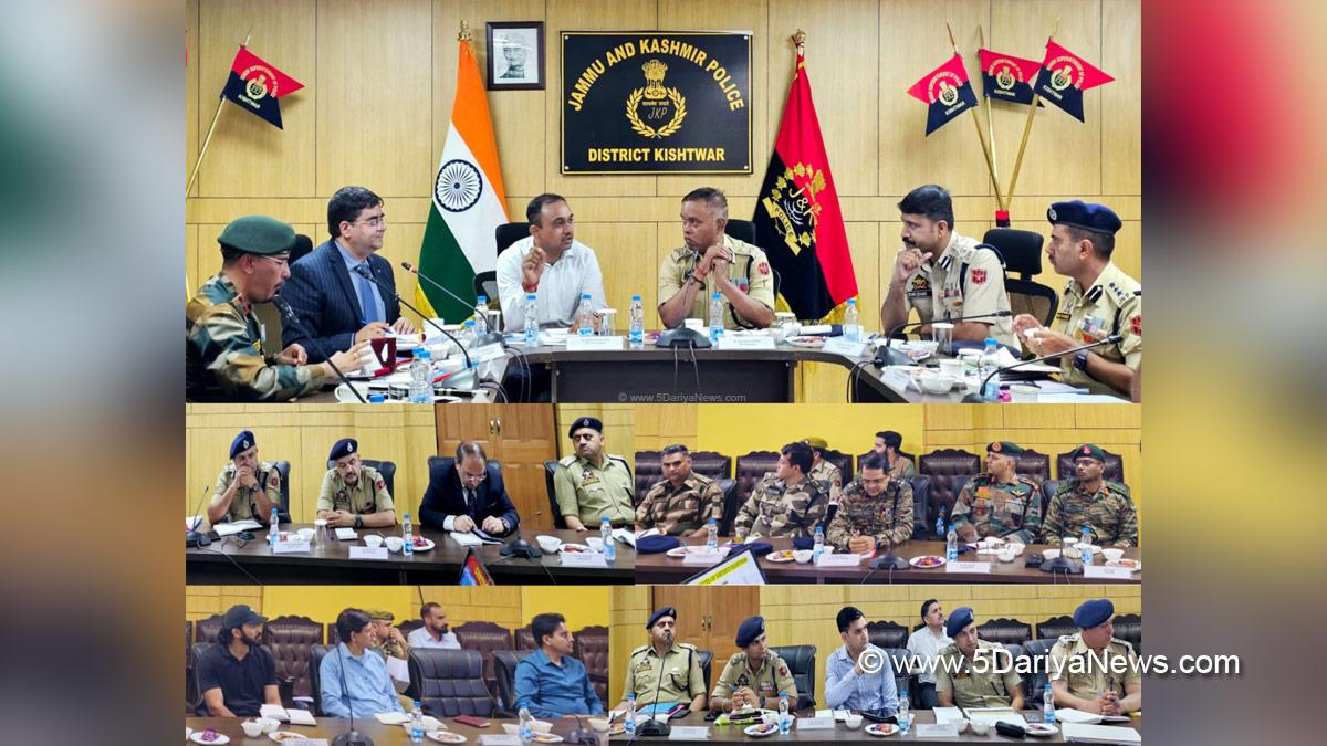 Ramesh Kumar, Jammu, DDC Jammu, Divisional Commissioner Jammu, Kashmir, Jammu And Kashmir, District Administration Jammu, Bhim Sen Tuti, Inspector General of Police Jammu