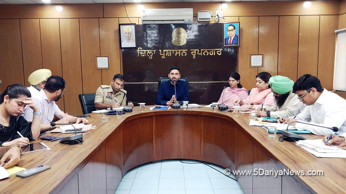 Varjeet Walia, DC Ropar, Deputy Commissioner Ropar, Rupnagar, Ropar