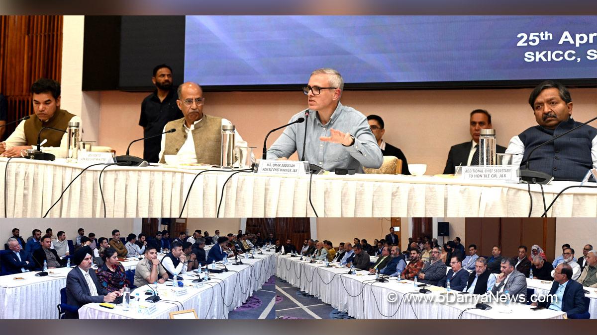 Omar Abdullah, Chief Minister of JK, Jammu and Kashmir National Conference, National Conference, Srinagar, Kashmir, Jammu And Kashmir, Jammu, Nasir Aslam Wani, Dheeraj Gupta, Vijay Kumar Bidhuri, DDC Kashmir, Divisional Commissioner Kashmir, Pahalgam Attack, Pahalgam Terror Attack