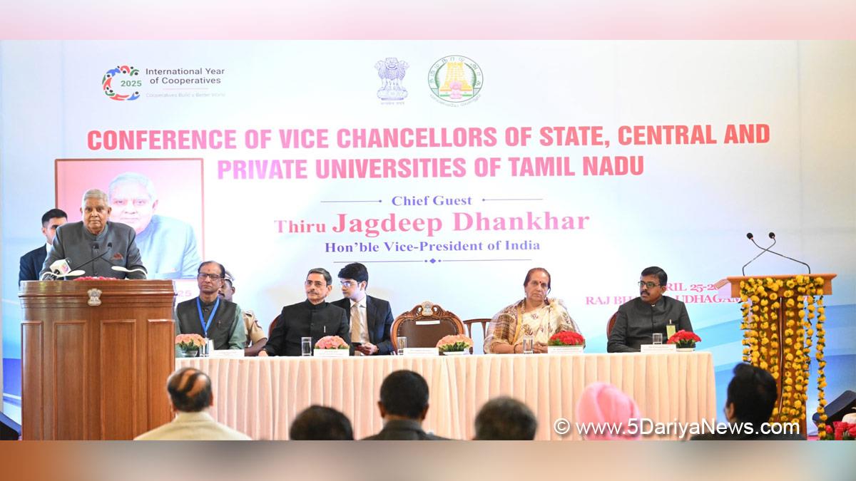 Jagdeep Dhankhar, Vice President of India, BJP, Bharatiya Janata Party, Vice Chancellors Conference, National Education Policy, NEP 2020